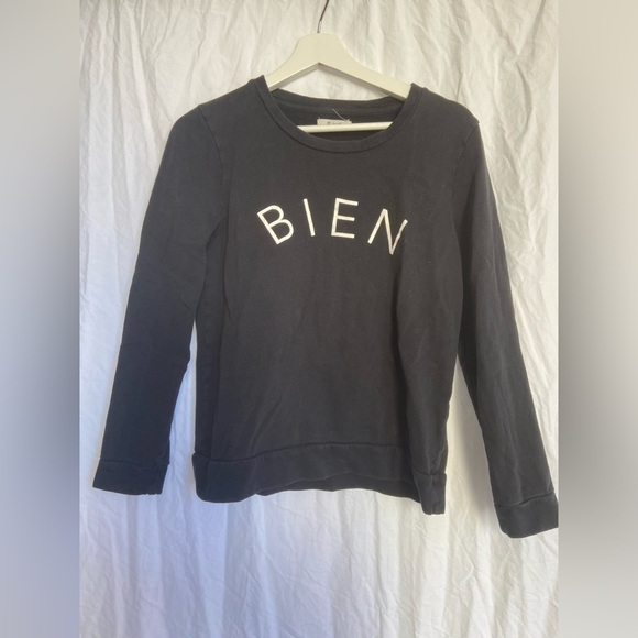 Madewell Bien Fait Crewneck Sweatshirt Size Small - Picture 2 of 6